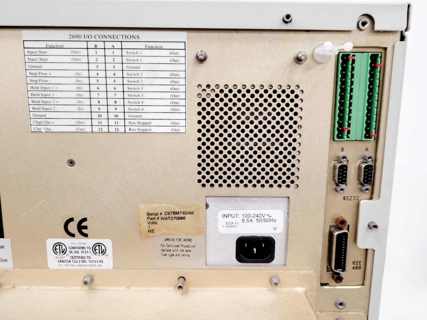 Image of Waters Alliance 2695 Separation Module Lab Spares/Repairs