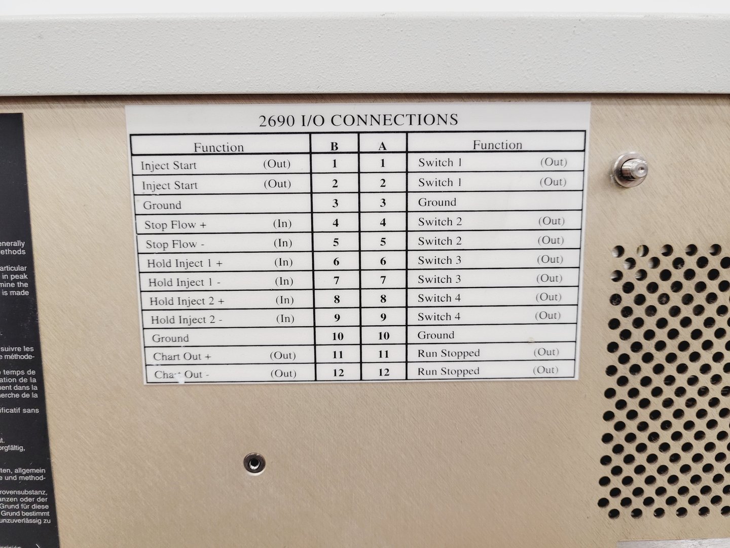 Image of Waters Alliance 2695 Separation Module Lab Spares/Repairs