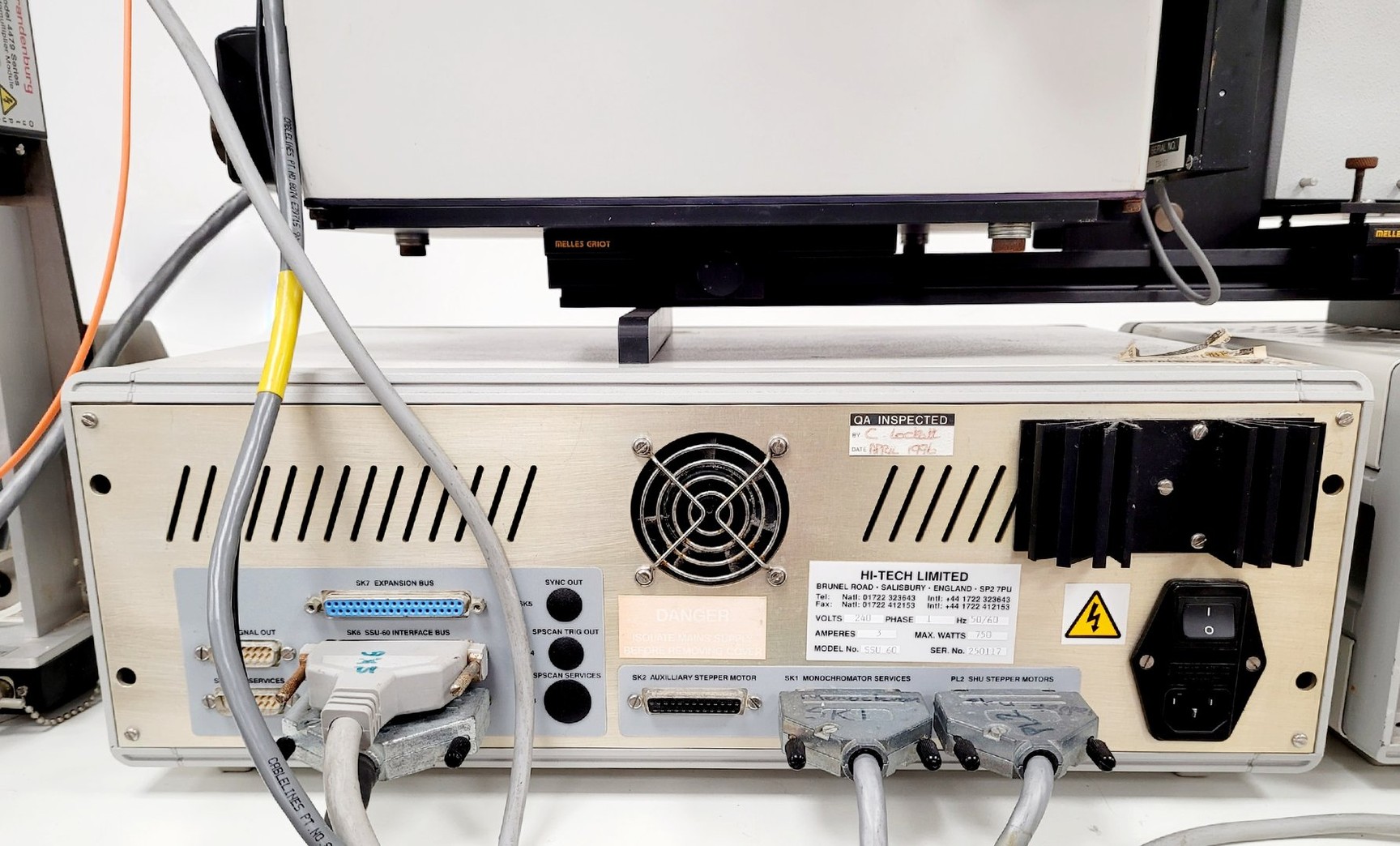 Image of Hi-Tech Scientific M300 Monochromator System - SF-61 DX2,  SSU 60,  CU 61  Lab