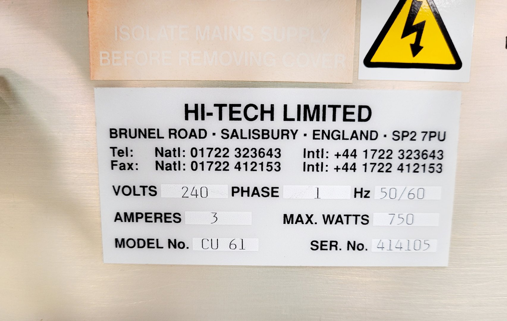 Image of Hi-Tech Scientific M300 Monochromator System - SF-61 DX2,  SSU 60,  CU 61  Lab