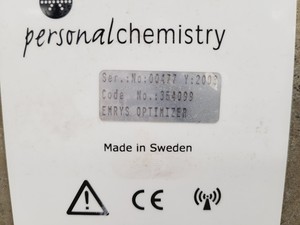 Thumbnail image of Personal Chemistry EMRYS Optimizer Robotic Microwave Synthesiser Lab Fautly