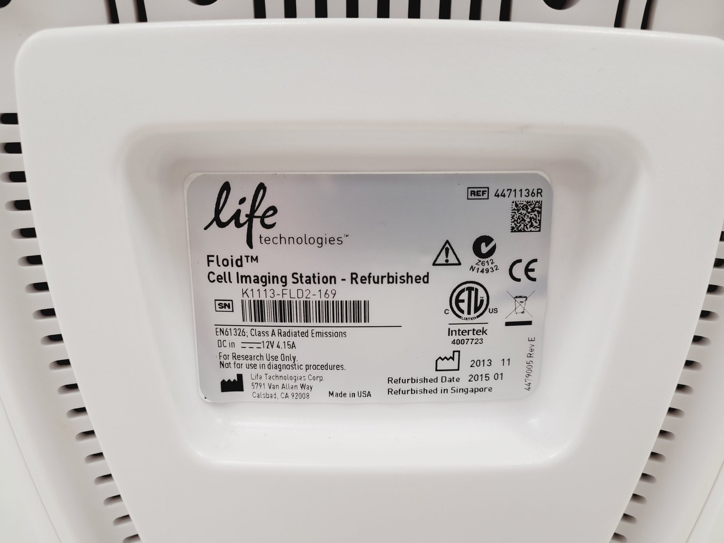 Image of Life Technologies Floid Cell Imaging Station Lab Spares/Repairs