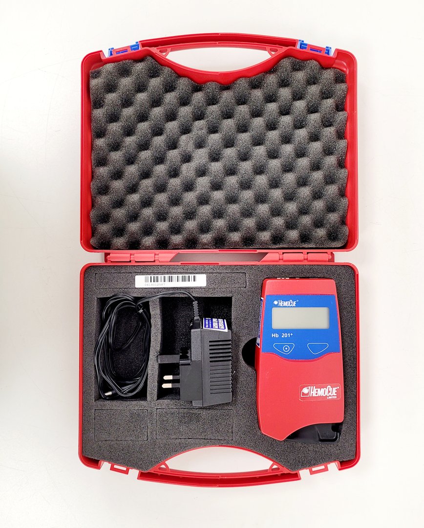 Image of HemoCue Hb 201+ Haemoglobin Analyser with Accessories Lab