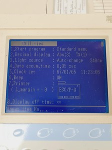 Thumbnail image of Shimazdu UVmini-1240 CE UV-VIS Spectrophotometer Lab