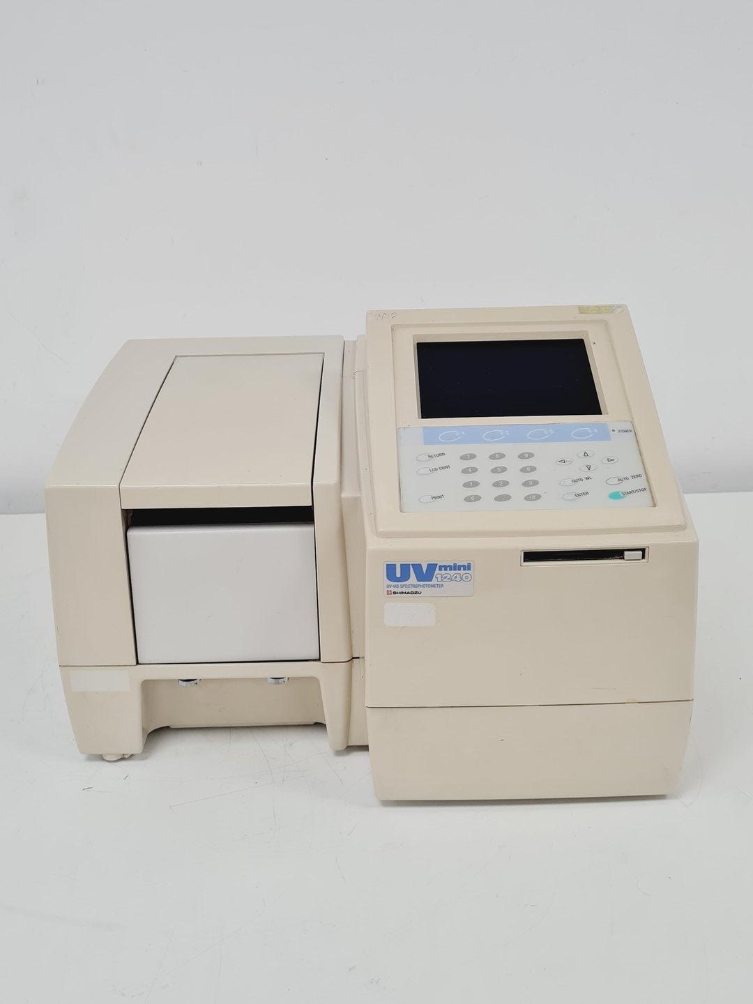 Image of Shimazdu UVmini-1240 CE UV-VIS Spectrophotometer Lab
