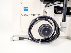 Thumbnail image of Carl Zeiss Axiovert S100 TV Inverted Microscope Lab