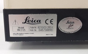 Thumbnail image of Leica RM2125RT Microtome Cat. 045738890 Lab