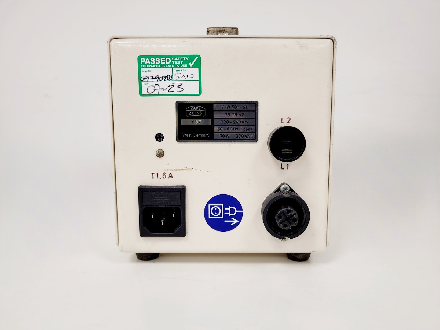 Image of Carl Zeiss Axiophot Microscope Part No. 45 18 87 Lab Spares/Repairs