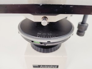 Thumbnail image of Carl Zeiss Axiophot Microscope Part No. 45 18 87 Lab Spares/Repairs