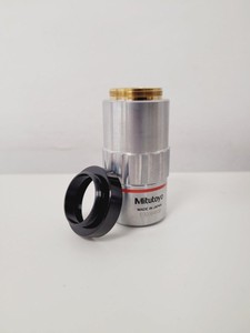Thumbnail image of MITUTOYO M Plan Apo 5 x /0.14 ∞ / 0 f=200 Microscope Objective with Reducer Lab