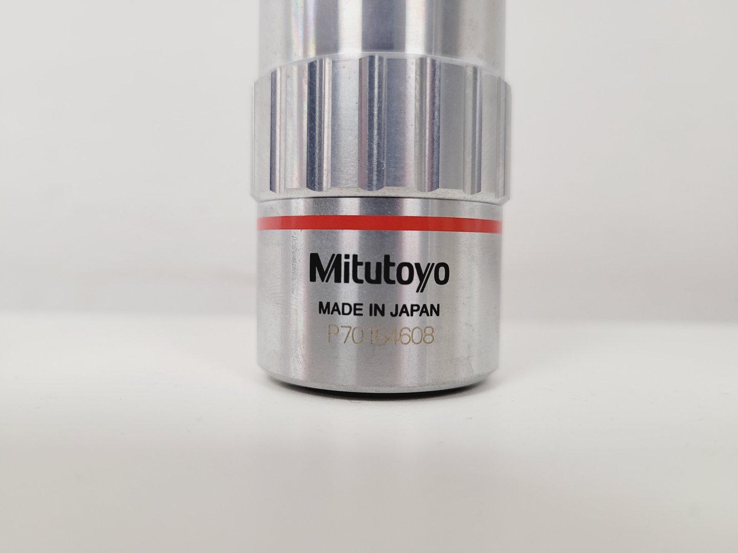 Image of MITUTOYO M Plan Apo 5 x /0.14 ∞ / 0 f=200 Microscope Objective with Reducer Lab