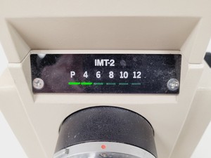 Thumbnail image of Olympus IMT-2 Inverted Research Microscope with 4 x Objectives Lab