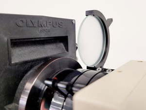 Thumbnail image of Olympus IMT-2 Inverted Research Microscope with 4 x Objectives Lab