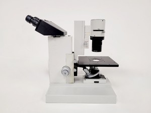 Thumbnail image of Leica Diavert Inverted Microscope w/ 4 x Objectives & 465 Power Supply Lab