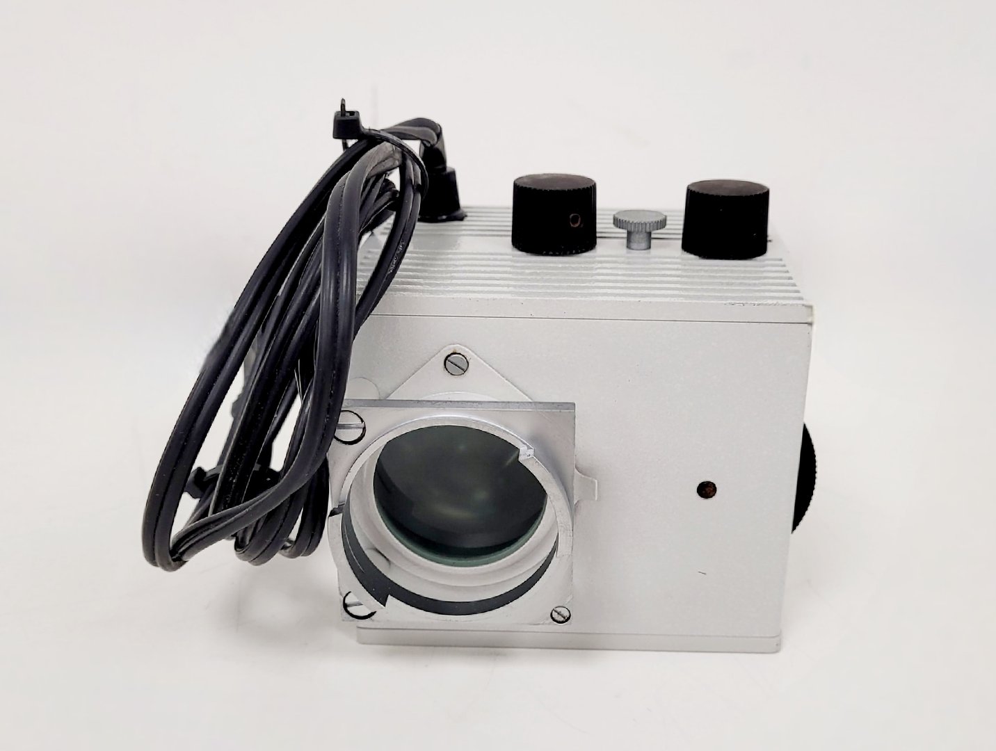 Image of Leica Diavert Inverted Microscope w/ 4 x Objectives & 465 Power Supply Lab