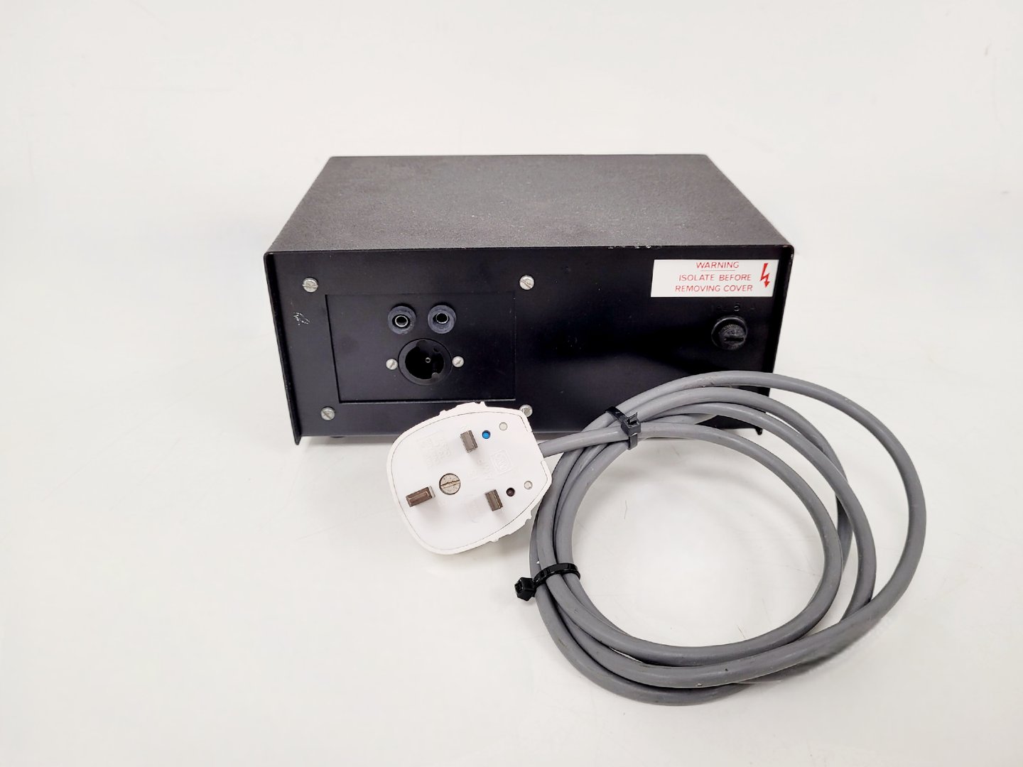 Image of Leica Diavert Inverted Microscope w/ 4 x Objectives & 465 Power Supply Lab