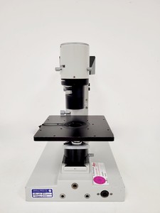 Thumbnail image of Leica Diavert Inverted Microscope w/ 4 x Objectives & 465 Power Supply Lab