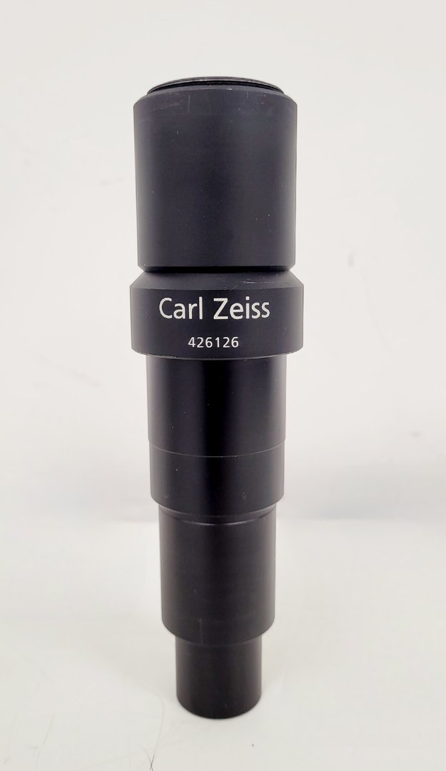 Image of Carl Zeiss Axiovert 40 CFL Microscope w/ 3 x Objectives Lab