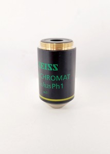 Thumbnail image of Carl Zeiss Axiovert 40 CFL Microscope w/ 3 x Objectives Lab