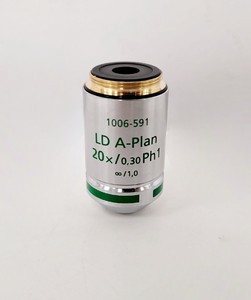 Thumbnail image of Carl Zeiss Axiovert 40 CFL Microscope w/ 3 x Objectives Lab