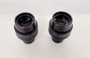 Thumbnail image of Carl Zeiss Axiovert 40 CFL Microscope w/ 3 x Objectives Lab