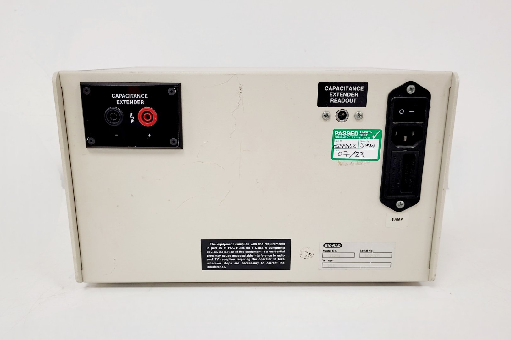 Image of Bio-rad Gene Pulser Capacitance Extender Pulse Controller Electroporation System