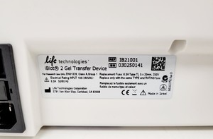 Thumbnail image of Life Technologies iBlot 2 Gel Transfer Device Dry Blotting System Lab