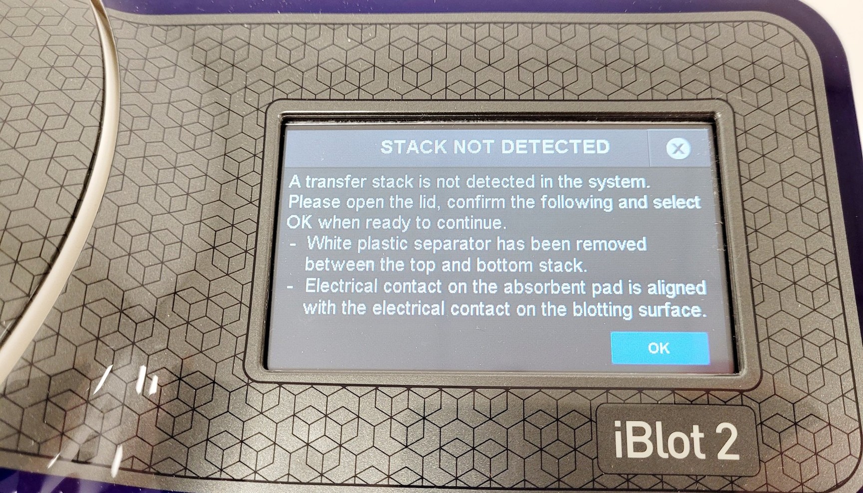 Image of Life Technologies iBlot 2 Gel Transfer Device Dry Blotting System Lab