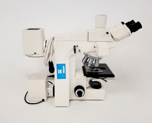 Thumbnail image of Carl Zeiss Axioskop Microscope w/ 5 x Objectives,Eyepieces, Power Supply Lab