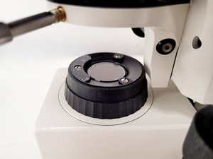 Thumbnail image of Carl Zeiss Axioskop Microscope w/ 5 x Objectives,Eyepieces, Power Supply Lab