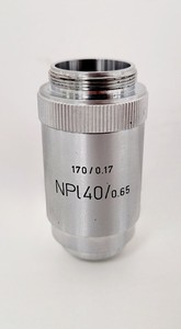 Thumbnail image of Carl Zeiss Axioskop Microscope w/ 5 x Objectives,Eyepieces, Power Supply Lab