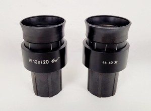 Thumbnail image of Carl Zeiss Axioskop Microscope w/ 5 x Objectives,Eyepieces, Power Supply Lab