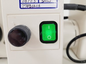 Thumbnail image of Carl Zeiss Axioskop Microscope w/ 5 x Objectives,Eyepieces, Power Supply Lab