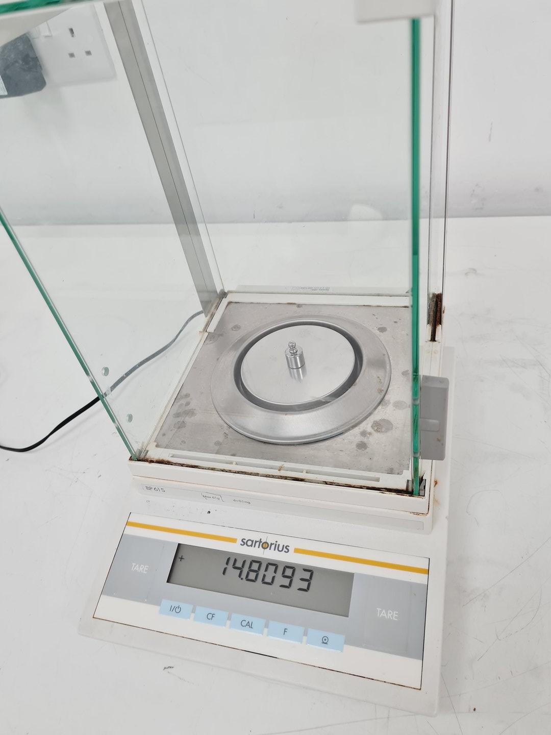 Image of Sartorius BP61S Analytical Balance Laboratory Scales Lab Spares/Repairs