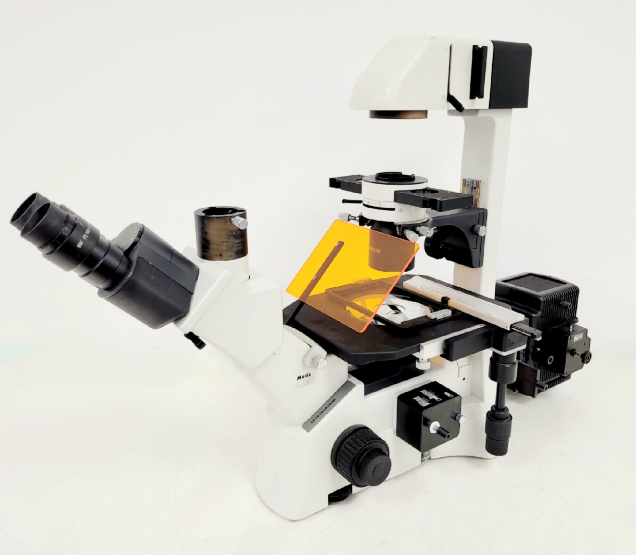 Image of Motic AE31 Series Inverted Microscope & MHG-100B Lamp Power Supply