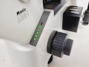 Thumbnail image of Motic AE31 Series Inverted Microscope & MHG-100B Lamp Power Supply