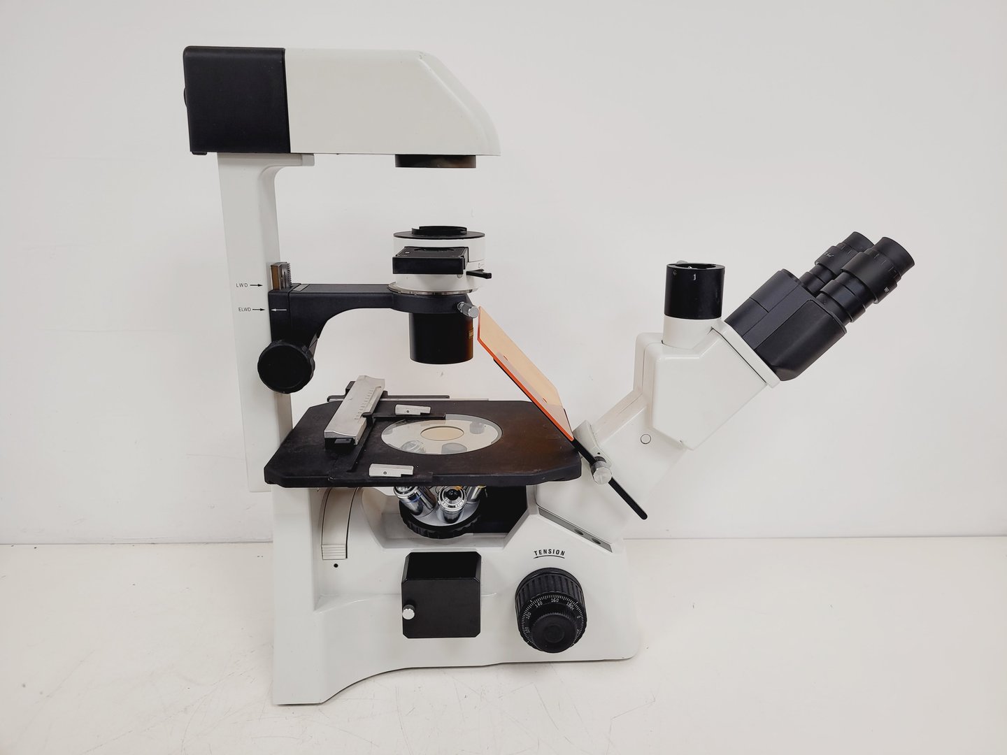 Image of Motic AE31 Series Inverted Microscope & MHG-100B Lamp Power Supply Lab