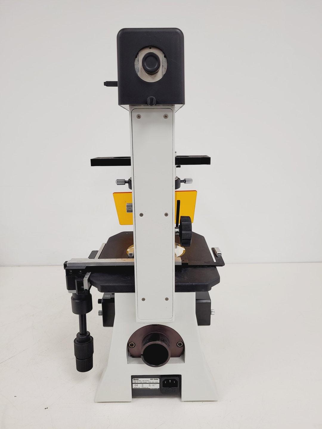 Image of Motic AE31 Series Inverted Microscope & MHG-100B Lamp Power Supply Lab