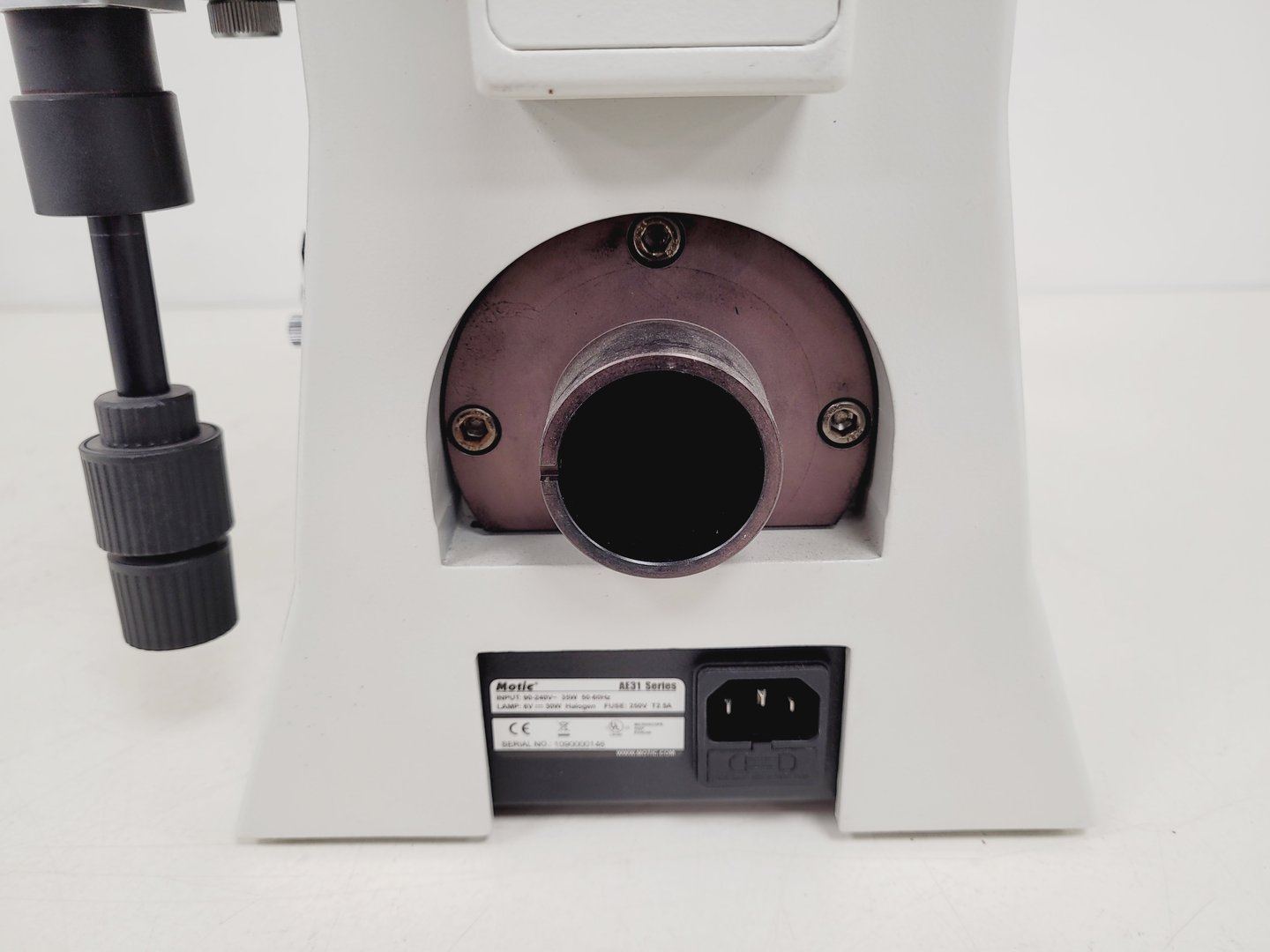 Image of Motic AE31 Series Inverted Microscope & MHG-100B Lamp Power Supply Lab
