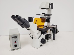 Thumbnail image of Motic AE31 Series Inverted Microscope & MHG-100B Lamp Power Supply Lab