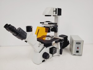 Thumbnail image of Motic AE31 Series Inverted Microscope & MHG-100B Lamp Power Supply Lab