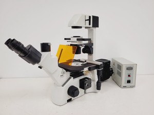 Thumbnail image of Motic AE31 Series Inverted Microscope & MHG-100B Lamp Power Supply Lab