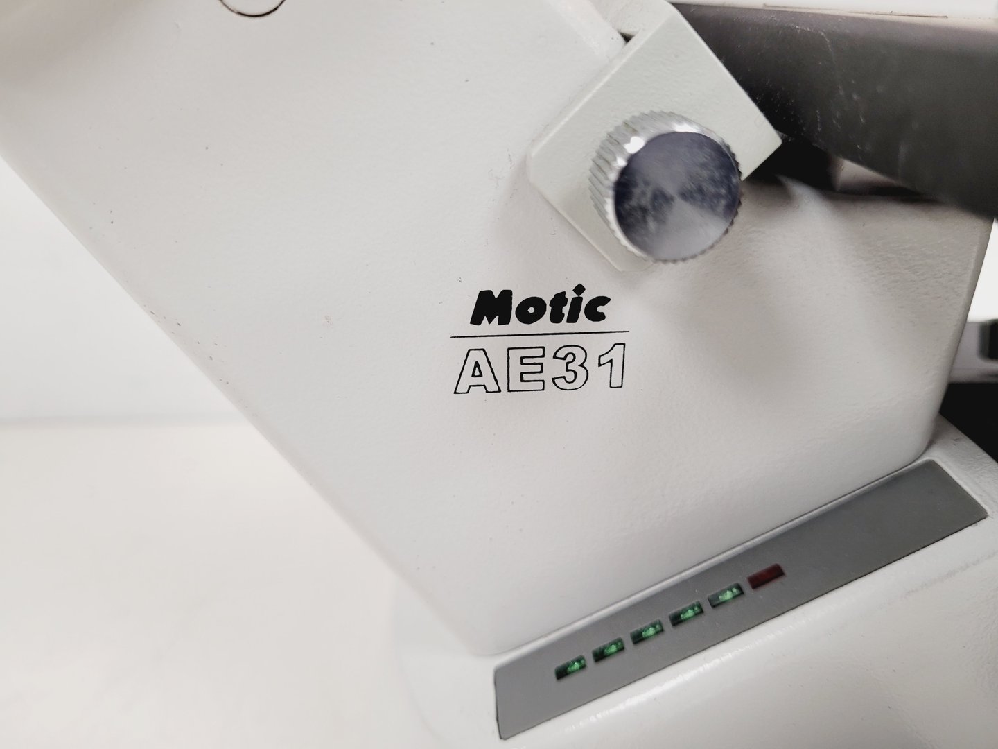 Image of Motic AE31 Series Inverted Microscope & MHG-100B Lamp Power Supply Lab