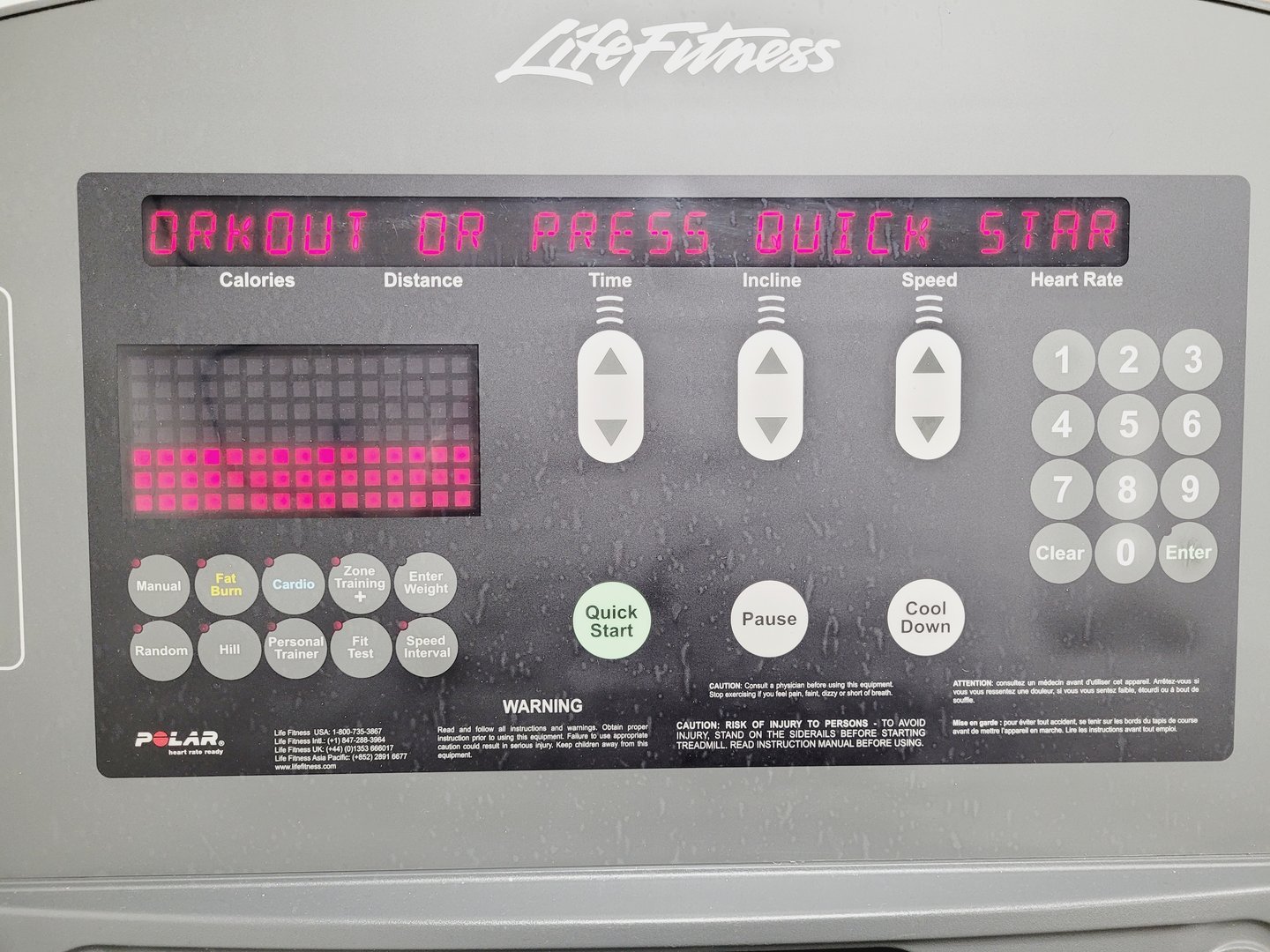 Image of Life Fitness 95Ti Treadmill - Commercial Gym Equipment