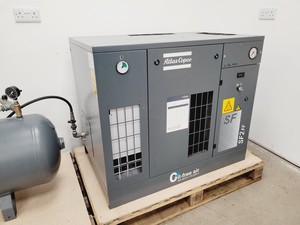 Thumbnail image of Atlas Copco SF2FF Air Compressor & Air Cylinder