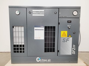 Thumbnail image of Atlas Copco SF2FF Air Compressor & Air Cylinder