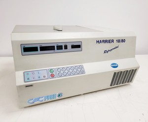 Thumbnail image of Sanyo MSE Harrier 18/80 Refrigerated Centrifuge with 6000rpm Rotor Lab