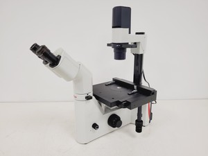 Thumbnail image of Leica DMIL Inverted Microscope Type 090-135.001 with 4 x Objectives