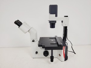 Thumbnail image of Leica DMIL Inverted Microscope Type 090-135.001 with 4 x Objectives