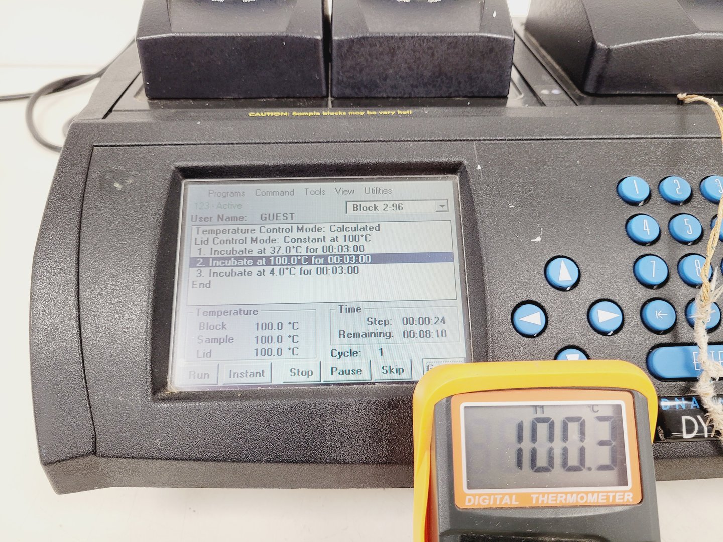 Image of MJ Research DYAD Peltier Thermal Cycler Model - PTC-220 Lab